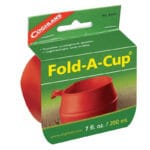 Coghlans Fold-A-Cup camping drinkware