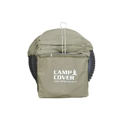 Camp Cover Wheel Bin Safari Khaki