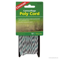 COGHLANS CAMO POLYCORD 6MM X 15