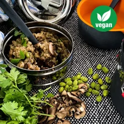 Hungry Hiker Vegan Miso Mushroom Risotto