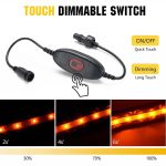 KampCo RV Awning LED Strip Light White/Amber-outdoor lighting