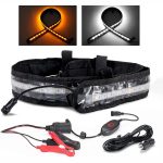 KampCo RV Awning LED Strip Light White/Amber-outdoor lighting
