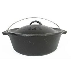 Lk's Bake Pot No 10 Cast Iron-cast iron cookware