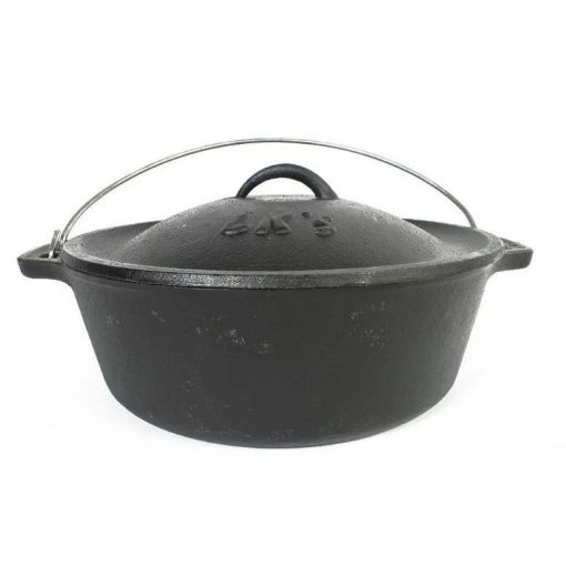 Lk's Bake Pot No 10 Cast Iron-cast iron cookware