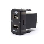 Lumeno Dual 2.1 Amp USB and Voltmeter