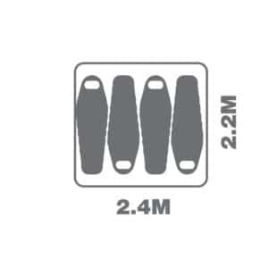 Oztrail Fast Frame 4P