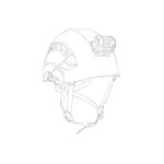 Petzl Slot Adapt Headlamp Mounting Kit-lighting