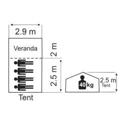 Tentco Sahara Junior Tent